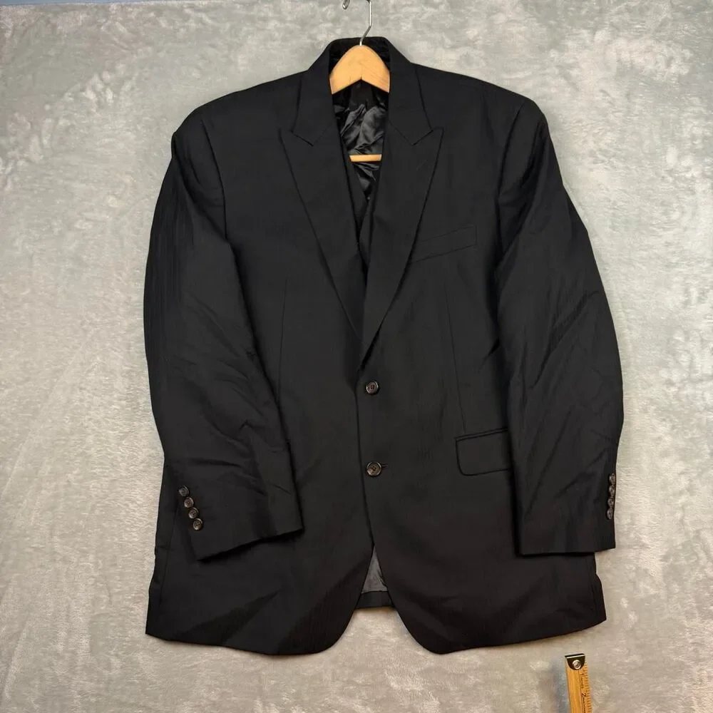 Ralph-lauren Men's Black and Navy Suit